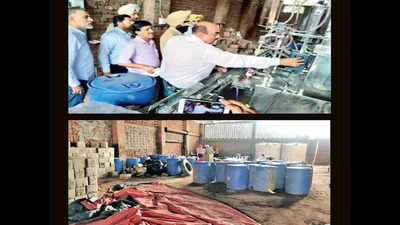 Mohali cops bust fake liquor factory, arrest 2