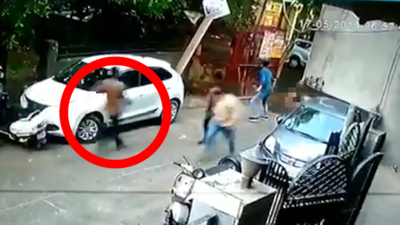Gang war caught on cam at Delhi’s Rohini, several rounds fired