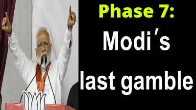 Narendra Modi's last-ditch effort to maintain lead in phase 7 of Lok Sabha elections