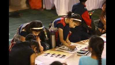 Museum Day special: Painting competition for kids at Tribal Museum