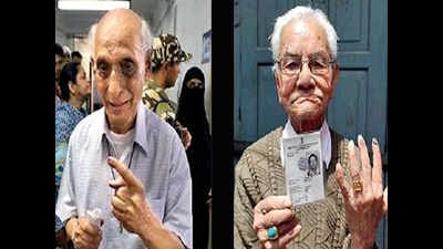 Centurions refuse to give in to age, cast votes in Kolkata and Hills