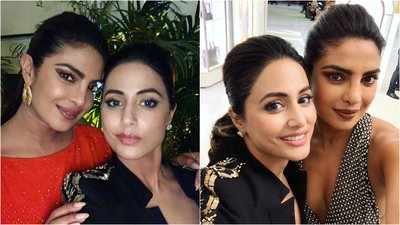 Hina Khan is in awe of Priyanka Chopra, honours the global icon with a long gratitude filled post