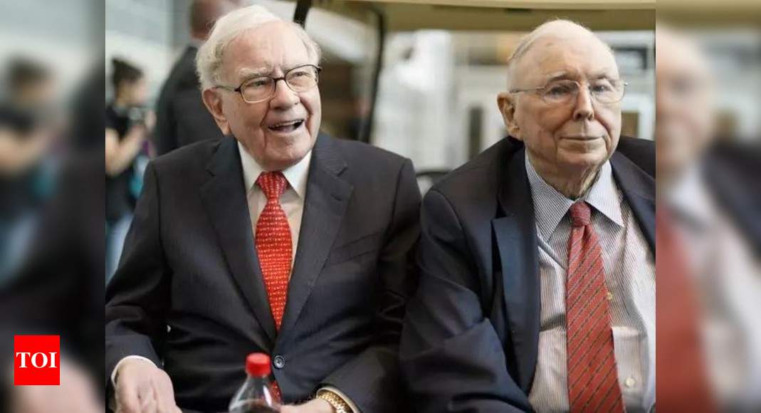 Money lessons from Warren Buffett & Charlie Munger - Times of India