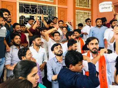 Rajasthan University cancels B.Com exam paper; ABVP, NSUI protest