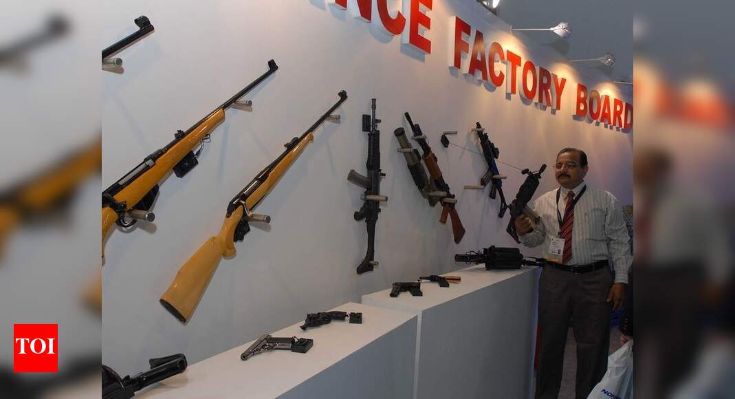 Nearly 80,000 vacancies at ordnance factories | India News - Times of India