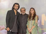 Sanjay Leela Bhansali, Sharmin Segal and Meezan Jaaferi 