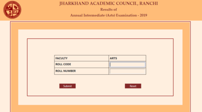 Jharkhand Academic Council announces 12th Arts results 2019; Girls outshine boys