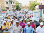 A walkathon to ensure high voting in Varanasi