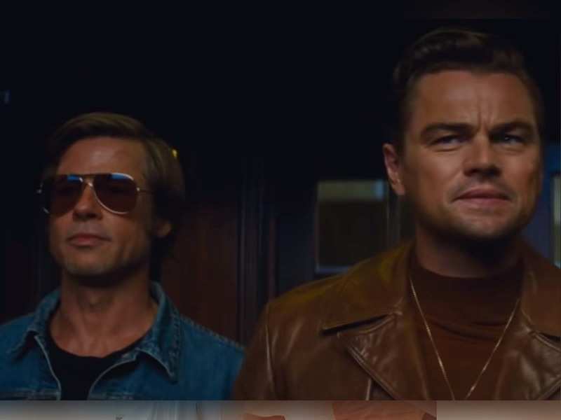 ONCE UPON A TIME IN HOLLYWOOD Leonardo DiCaprio Odeon Promo Card-Tarantino’s 9th