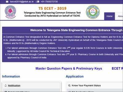 TS ECET 2019 Rank Card released @ ecet.tsche.ac.in, check link here
