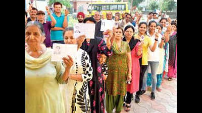 At 68.72%, Mohali rural areas on the top in voter turnout