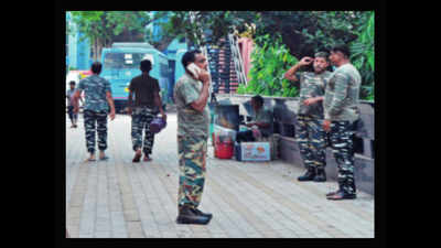 Kolkata: On poll break, CAPF men go shopping, try out sweets