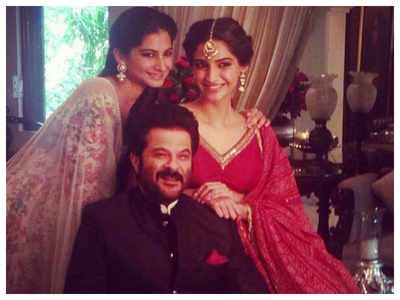 Photo: Anil Kapoor is “proud of his girls” Sonam and Rhea for creating art with fashion