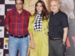 Ashok Nanda, Esha Gupta and Anupam Kher