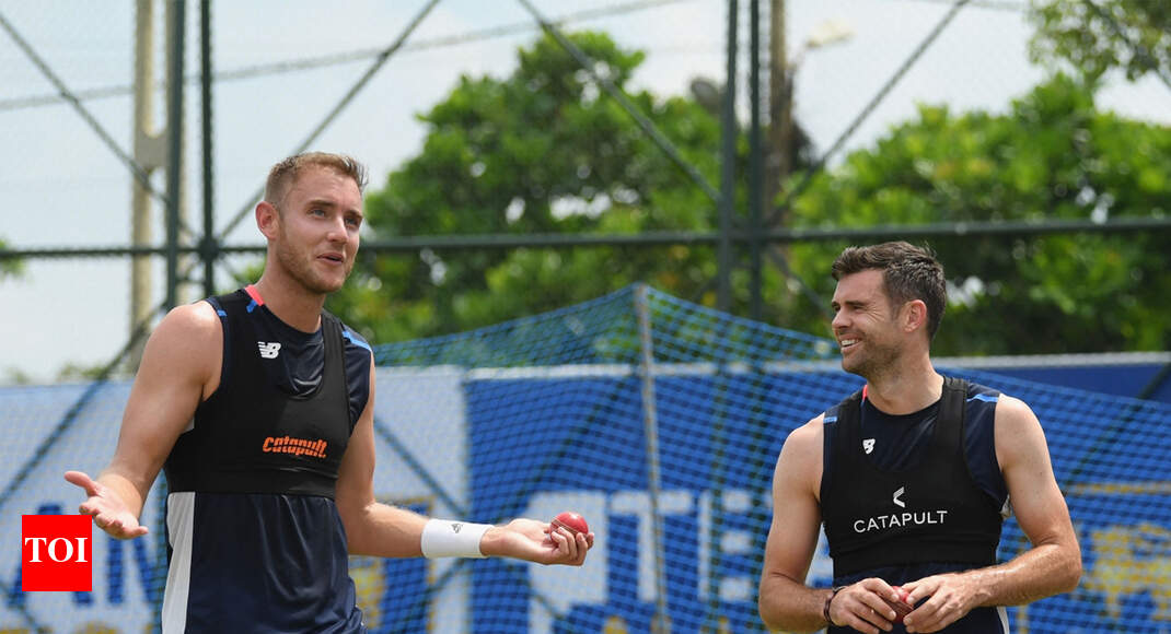 At first sight I thought 'she is beautiful': Anderson about Broad in his book