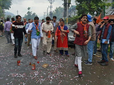 BJP takes out victory rally in Jammu