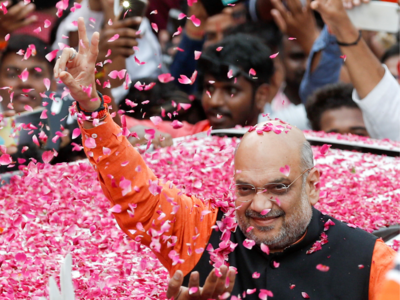 Amit Shah hails BJP's win as historic: Highlights