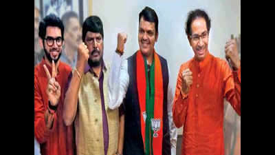 Maharashtra election results: Shiv Sena-BJP seal Mumbai match with a six