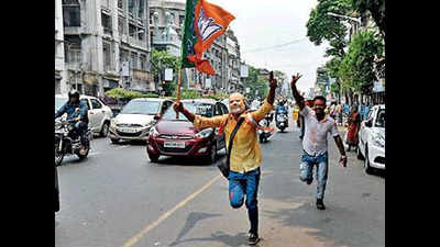 West Bengal election results: With 18 seats and 40% vote share, BJP snaps at TMC heels