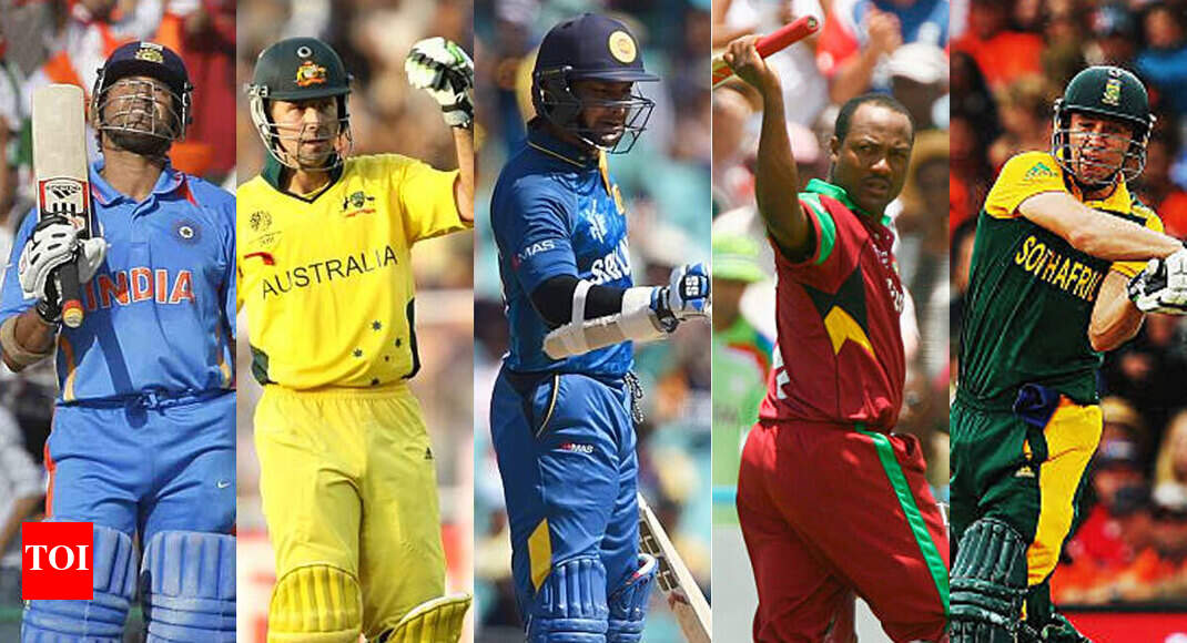 ICC World Cup Recap Top 5 Highest Run Scorers In World Cup History 