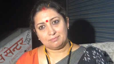 Congress did not give much attention to people’s angst: Smriti Irani