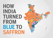 India's march from blue to saffron
