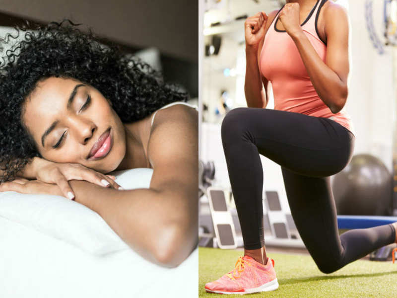 Good sleep versus good workout: What is more important for weight loss? -  Times of India