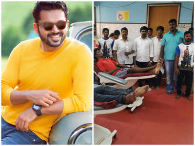 Fans organise blood donation drive to celebrate Karthi’s birthday