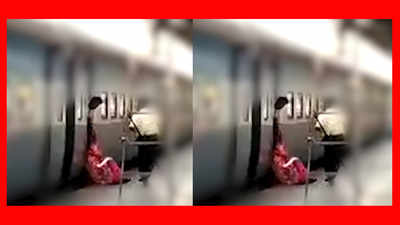 Dramatic! Railway engineer saves woman passenger from accident in Bhubaneswar