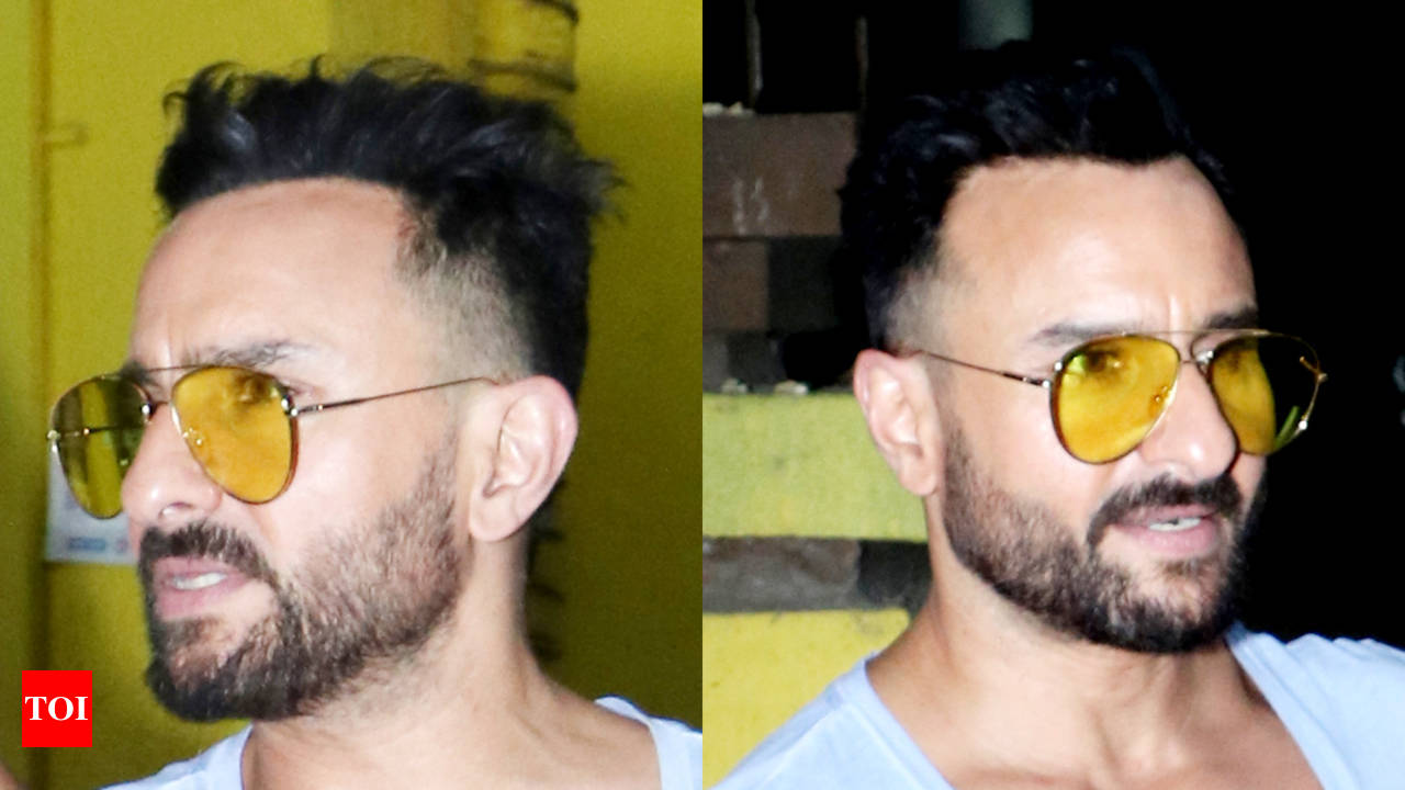 Saif Ali Khan just got a NEW haircut and it makes him look 10