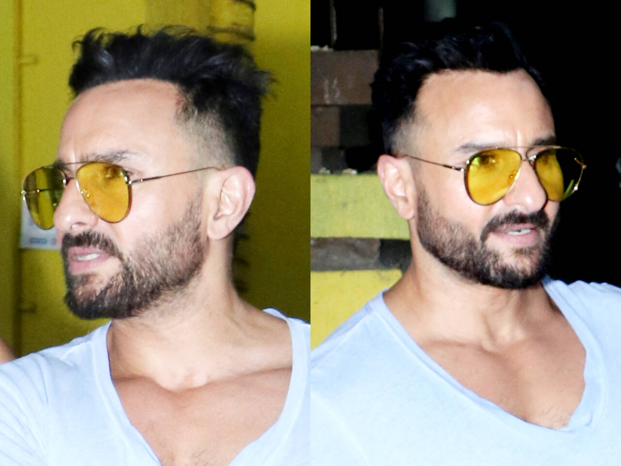 Saif Ali Khan just got a NEW haircut and it makes him look 10 years YOUNGER! - Times of India Saif Ali Khan just got a NEW haircut and it makes him look 10 years YOUNGER! - Times of India