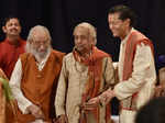 Babasaheb Purandare, Pandit Birju Maharaj and Shankar Abhyankar