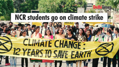 NCR students go on climate strike