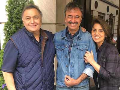 Rajkumar Hirani visits Rishi Kapoor in New York