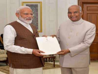 President Kovind appoints Modi to office of PM