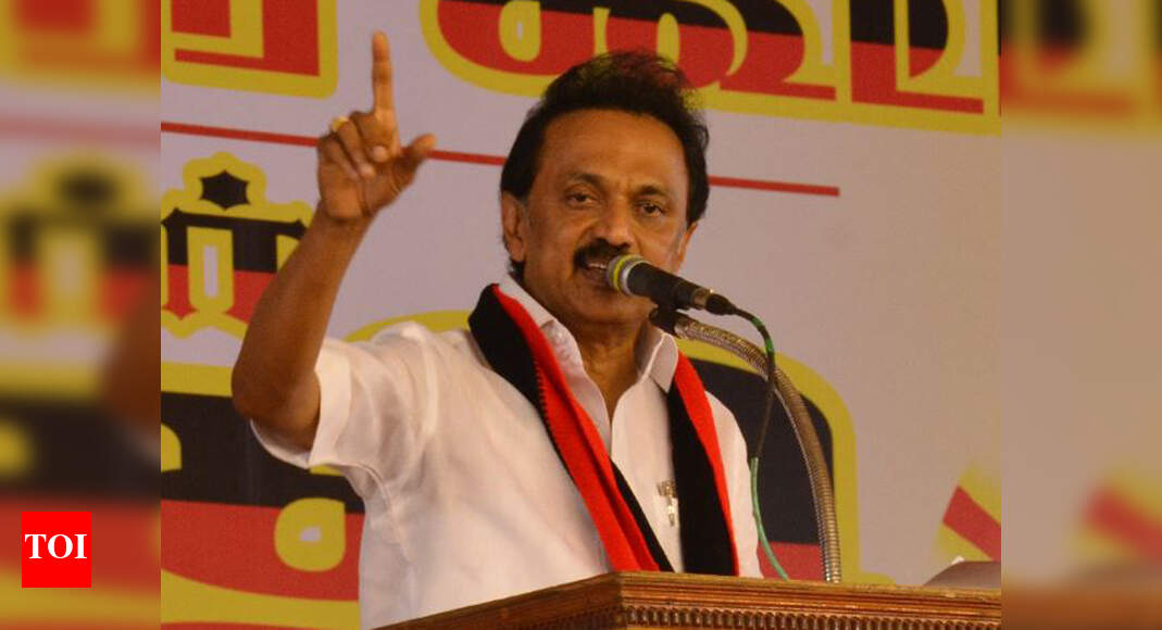 Won’t let BJP set foot in Tamil Nadu: DMK president Stalin | India News ...