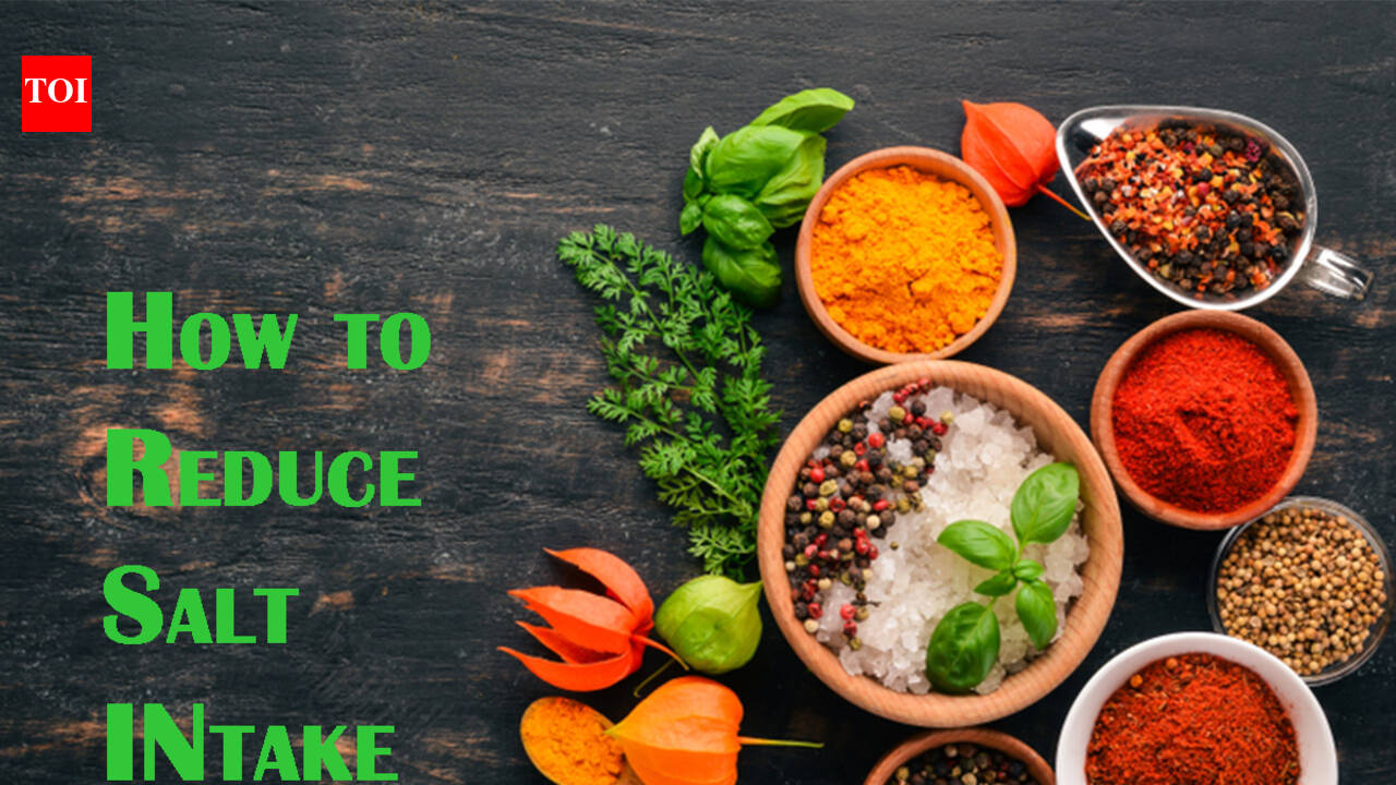 Reducing salt in your diet: Simple ways to reduce your daily salt intake