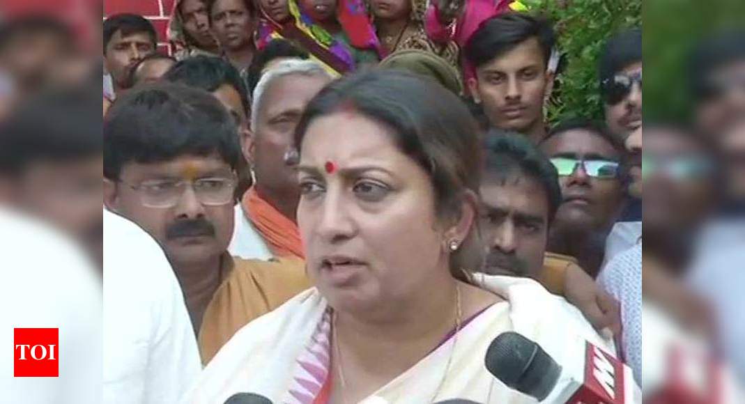 Smriti Irani aide shot dead in Amethi | India News - Times of India