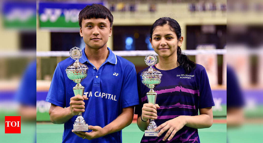 AllIndia Junior Ranking Badminton Tournament Samiya cruises to girls