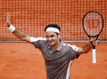 ​Roger Federer wins first round of French Open 2019​