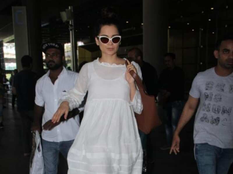 Kangana Ranaut's airport look can be 