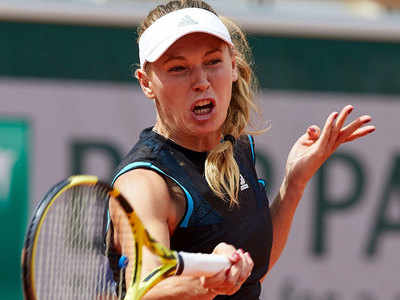 French Open 2019: Caroline Wozniacki stumbles in opener | Tennis News - of India
