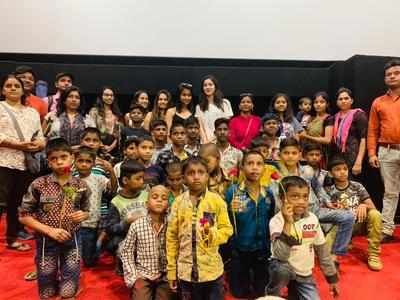 Ananya Panday surprises kids at a special screening for her debut film 'Student of the year 2'