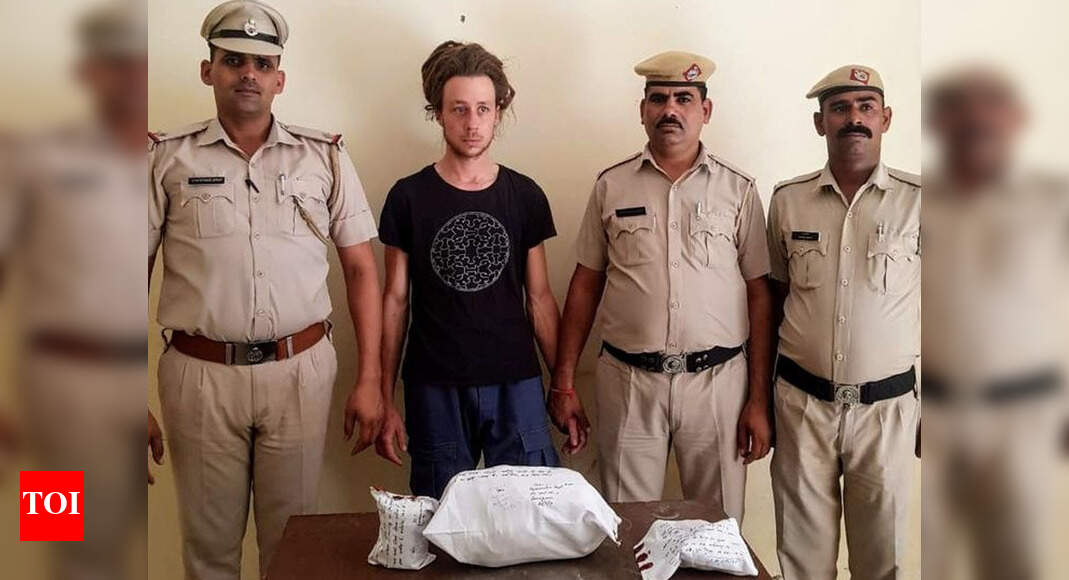 Polish man held with drugs, aide flees Gurgaon News Times of India