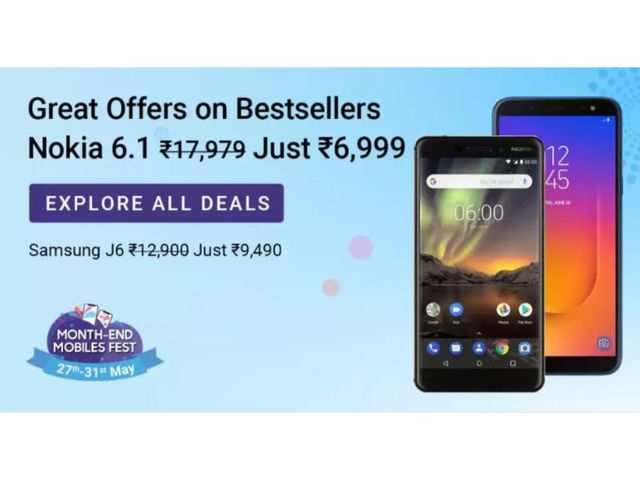 Month End Mobiles Fest On Flipkart Offers On Iphone X Nokia 6 1