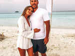 Brooks Koepka and Jena Sims pictures