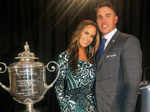 Brooks Koepka and Jena Sims pictures