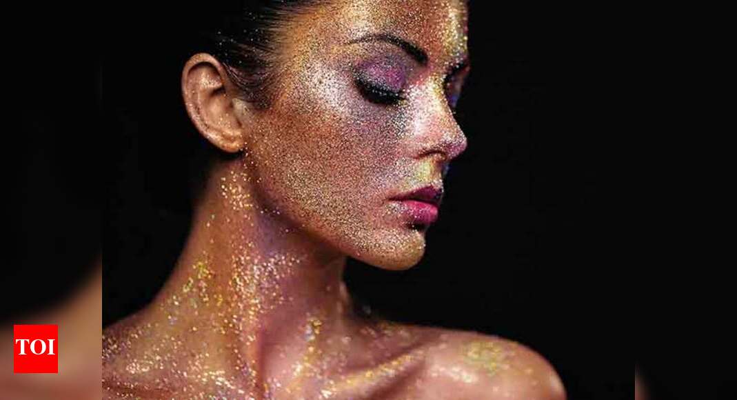 Go high-glam with the iridescent look - Times of India