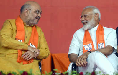 Narendra Modi, Amit Shah hold marathon meeting ahead of swearing-in ...