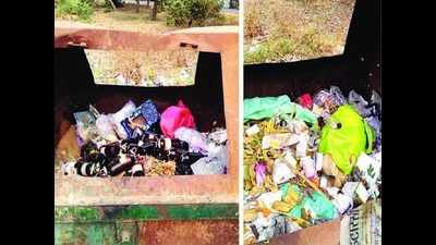 Blot on Swachh Indore, 99% biomed waste dumped in open